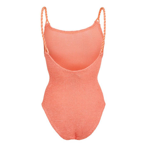 HUNZA G - Women's Camille Swim Scoop Neck Swimsuit