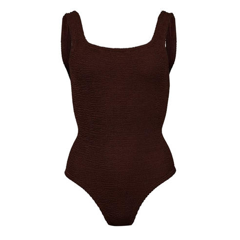 HUNZA G - Coverage Square Neck Swim
