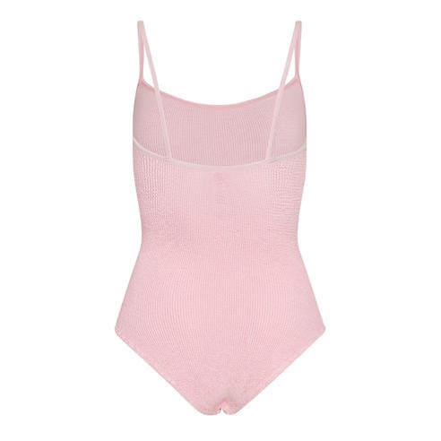 HUNZA G - Women's Pamela Swim Scoop Neck Swimsuit