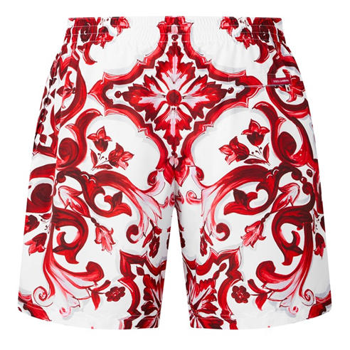 DOLCE AND GABBANA - DG Maiolica Swim Sht Sn63