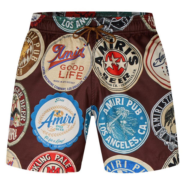 AMIRI Coaster Swim Trunks,All Products : American Fashion Style Bags On Sale