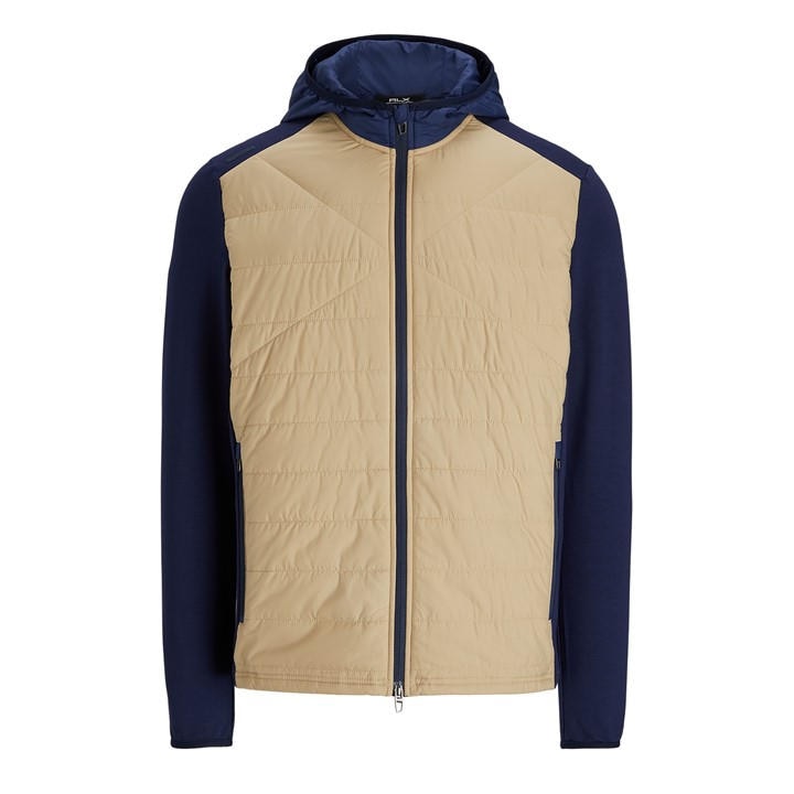 Polo Ralph Lauren Men's Beige Hybrid Hooded Jacket Large