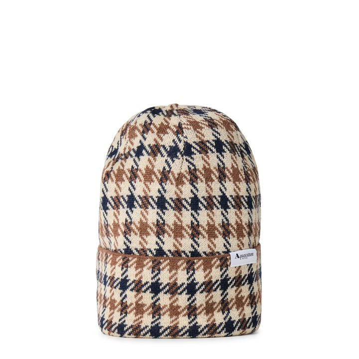 AQUASCUTUM Aquascutum Active Check Beanie – Multi