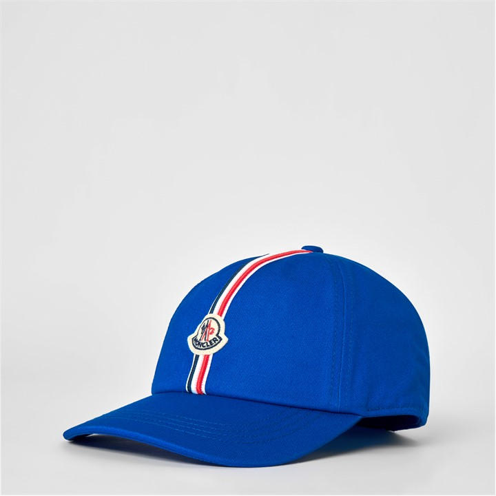 Moncler Boys Blue Logo Cap Junior