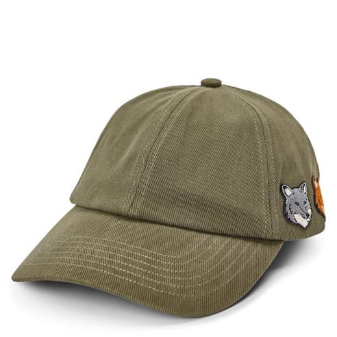 MAISON KITSUNE - Men's Double Fox Head Fade Baseball Cap
