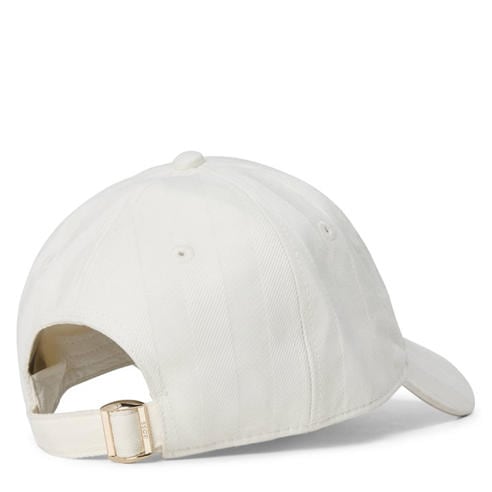 Boss - Womens BOSS Linen Baseball Cap with Logo Detail (Ari)