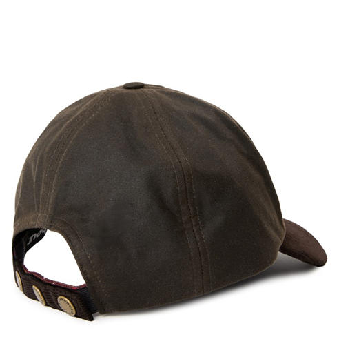 Barbour - Ashby Waxed Cotton With Cord Peak Cap