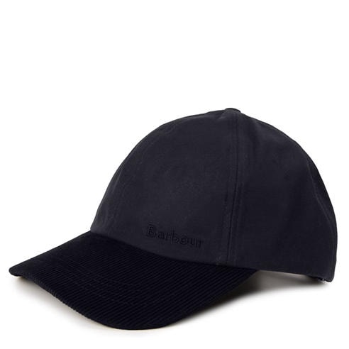 Barbour - Ashby Waxed Cotton With Cord Peak Cap