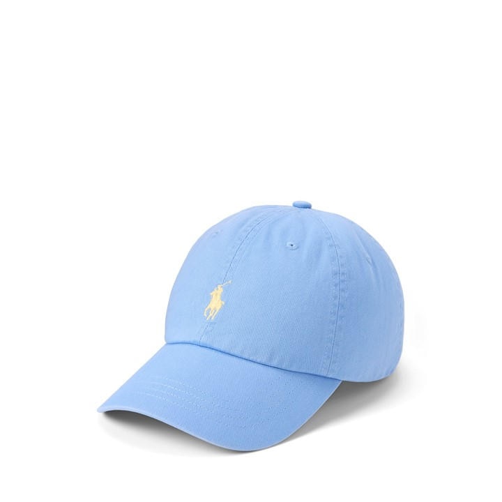 Polo Ralph Lauren  Blue Cotton Chino Adjustable Baseball Cap