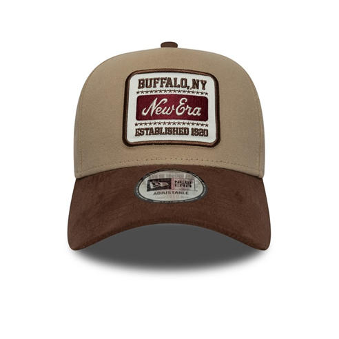 NEW ERA - Suede Visor Patch E-Frame Cap