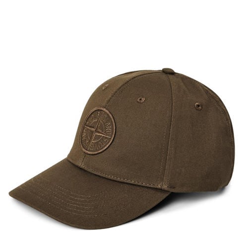 STONE ISLAND - Men's Plain Cotton Rep Cap