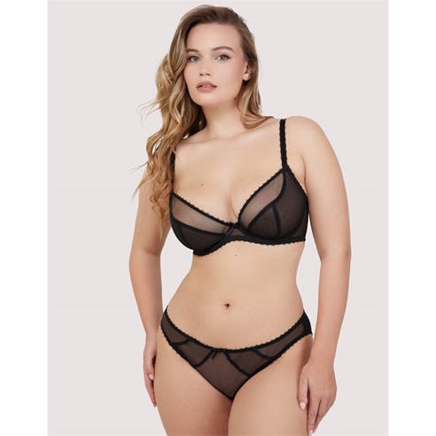 Playful Promises - Grace Black Brazilian Brief