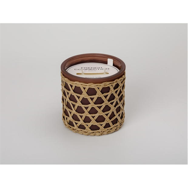 French Connection French Connection Woven Black Cherry & Cedarwood C,Specials : American Fashion Style Bags On Sale