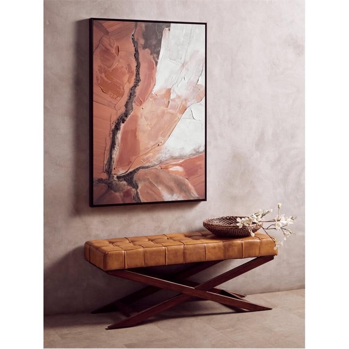 Premier Housewares Unisex Multi Astratto Colour Abstract Textured Wall Art