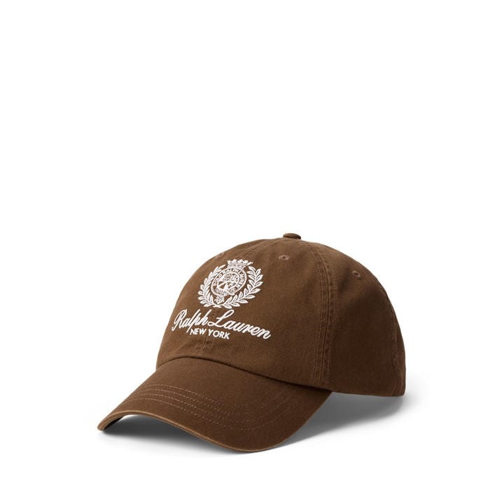 Polo Ralph Lauren  Brown Crest Woven Cap