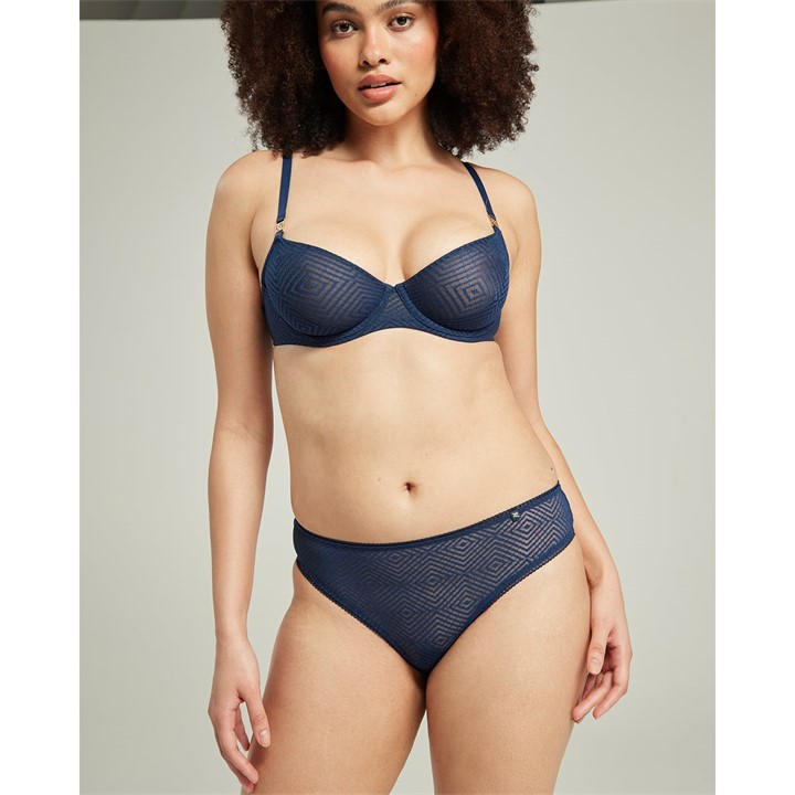 NUDEA THE EASY DOES IT BRALETTE SHEER DECO