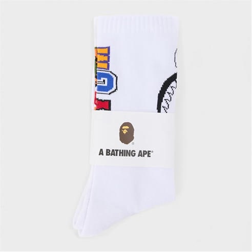 A BATHING APE - Men's Shark Crew Socks
