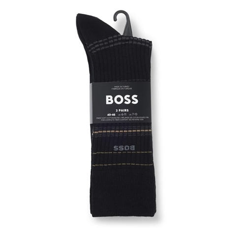 Boss - 3 Pack Rib Stripe Socks