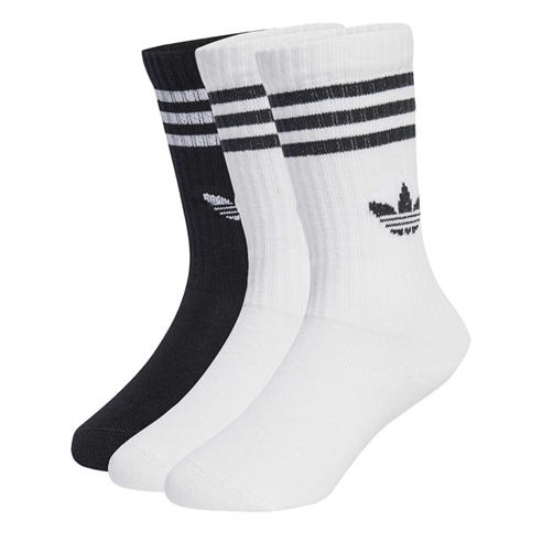 ADIDAS ORIGINALS - Kids' Adi OG Striped Cotton Crew Socks 3 Pack