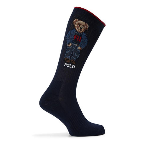Polo Ralph Lauren - 2 Pack Bear Crew Socks