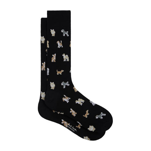 Paul Smith - Men's Kyoto Dogs Crew Socks