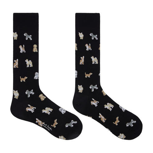 Paul Smith - Men's Kyoto Dogs Crew Socks
