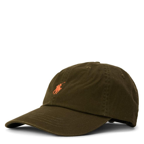 POLO RALPH LAUREN - Cotton Chino Pony Baseball Cap