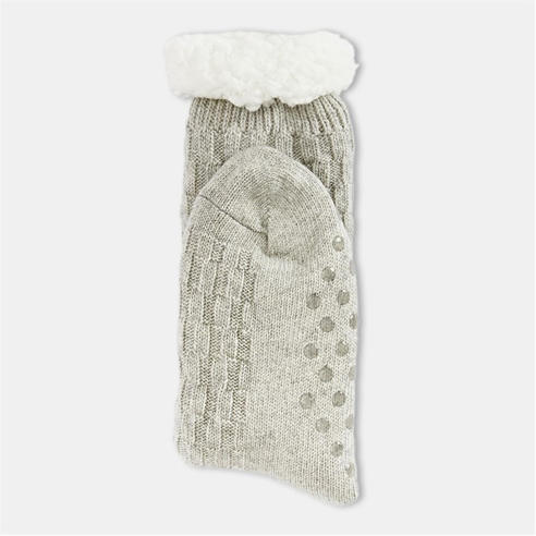 Barbour - Cable Knit Lounge Socks
