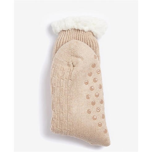 Barbour - Cable Knit Lounge Socks