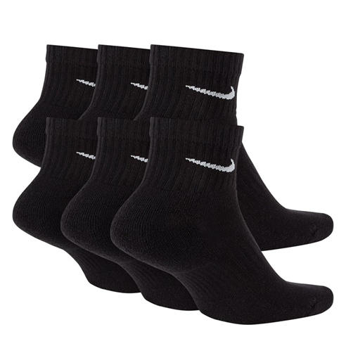 Nike - Men's 6 Pack Quarter Socks
