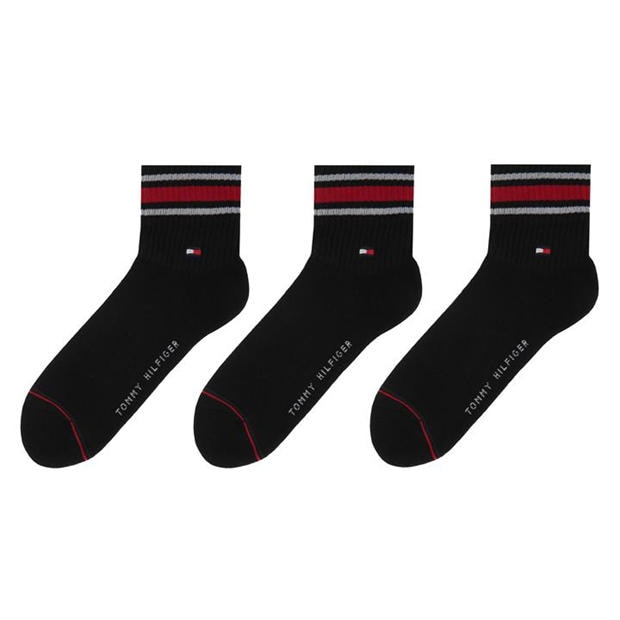Tommy Hilfiger 3 Pack Sports quarter Socks Mens,Specials : American Fashion Style Bags On Sale