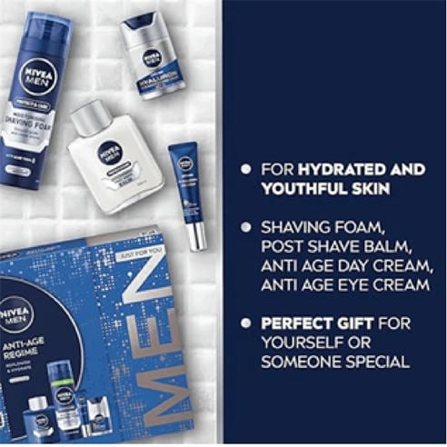 Nivea - Men Anti Age Regime 4pc Gift Set