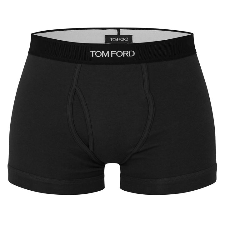 Tom Ford Men's Multi Logo Cotton Boxer Briefs Medium