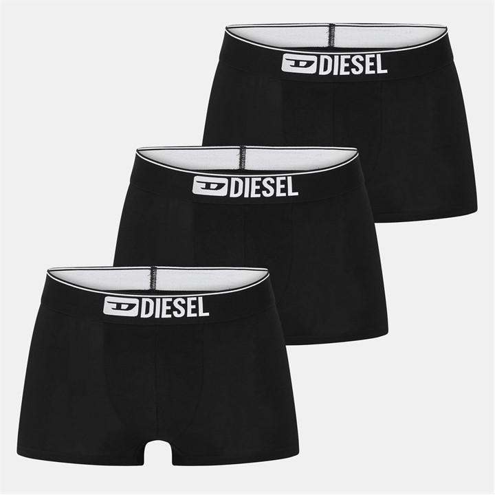 Diesel Men's Black Boxers - S