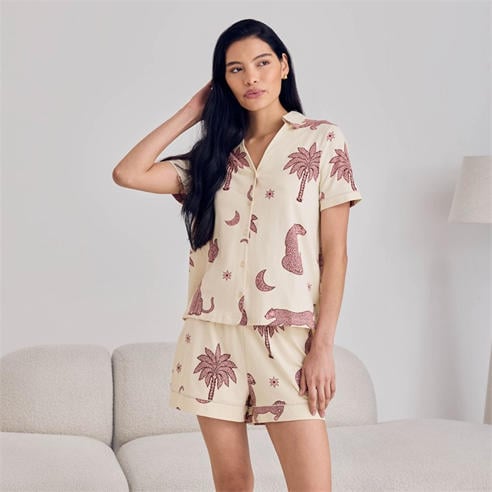 Chelsea Peers - ChelsP Cttn SS PJ S Ld63