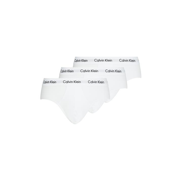 Calvin Klein Men's White 3 Pack Briefs