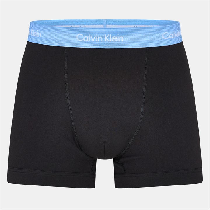 Calvin Klein Men's Black Cotton Stretch Boxer Shorts Medium