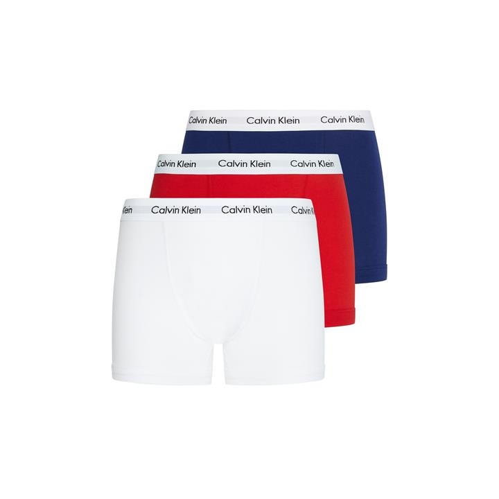 Calvin Klein Men's Multi 3-Pack Cotton Stretch Boxer Shorts