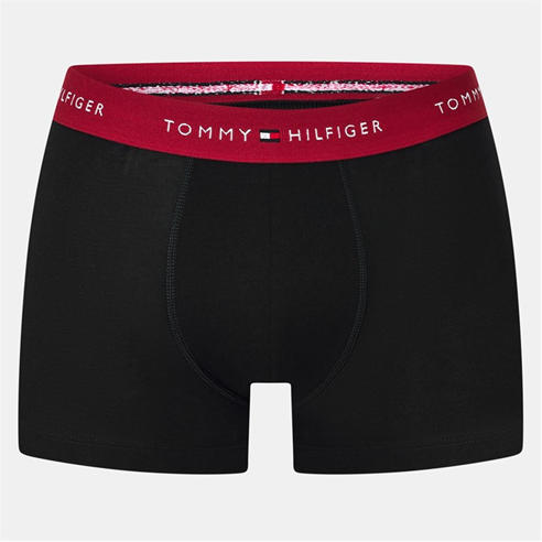 Tommy Hilfiger - 3 Pack Logo Waistband Trunks