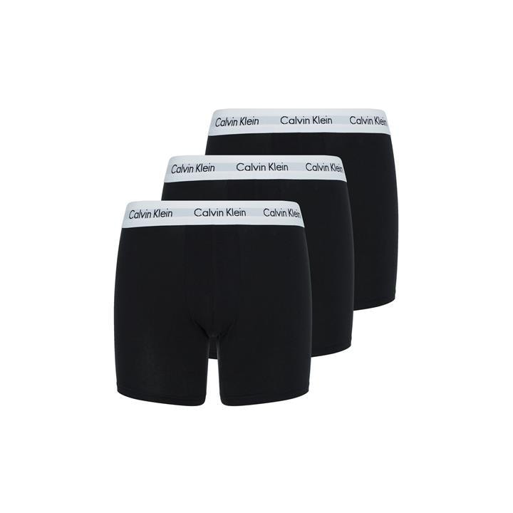 Calvin Klein Men's Black Calvinklein 3 Pack Boxer Briefs