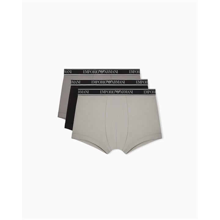 Emporio Armani Men's Core Logo Boxers 3-Pack - S