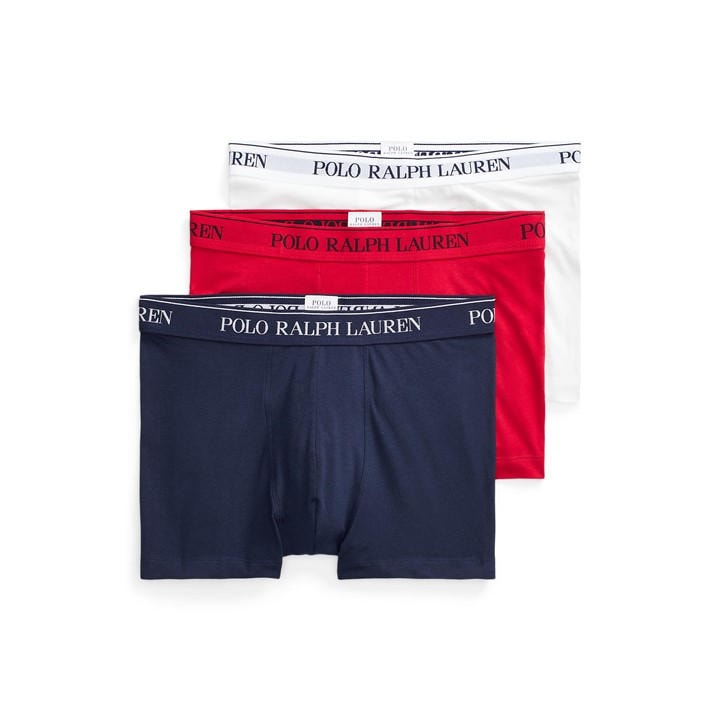 Polo Ralph Lauren Men's 3-Pack Cotton Trunks - M