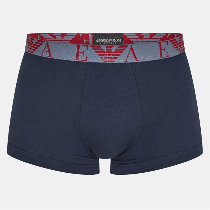 Emporio Armani Men's 3-Pack Logo Trunks - XL