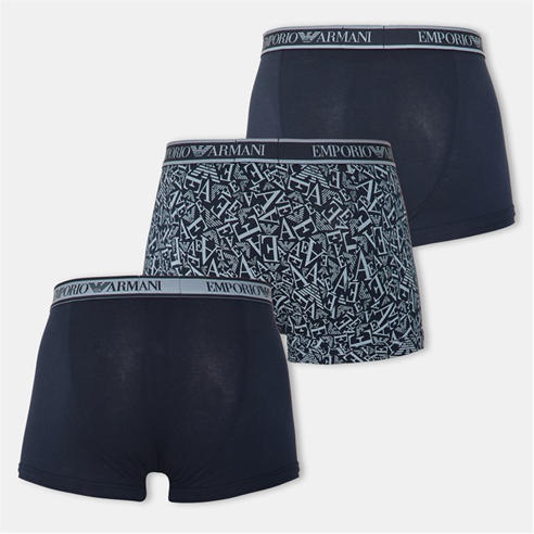 EMPORIO ARMANI - Core 3 Pack Boxer Shorts