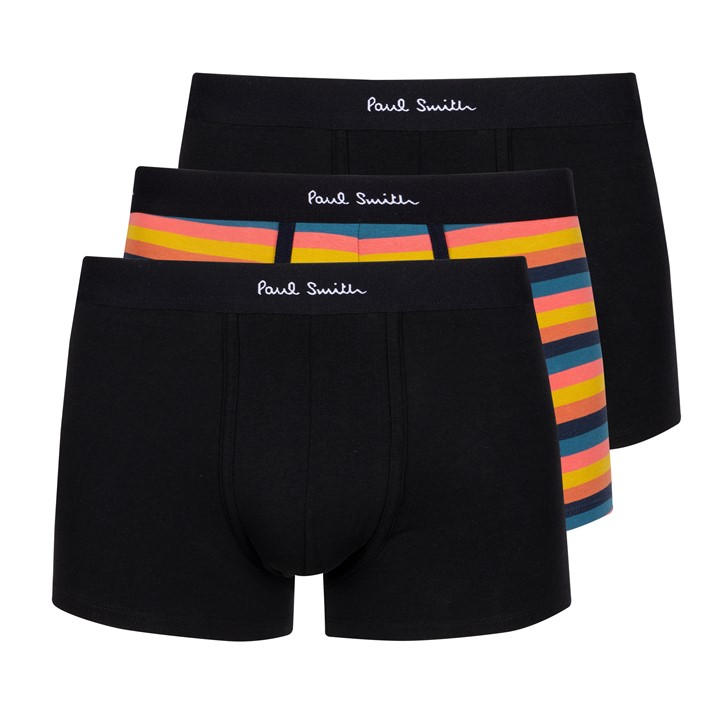 Paul Smith Men's Black 3-Pack Boxer Briefs