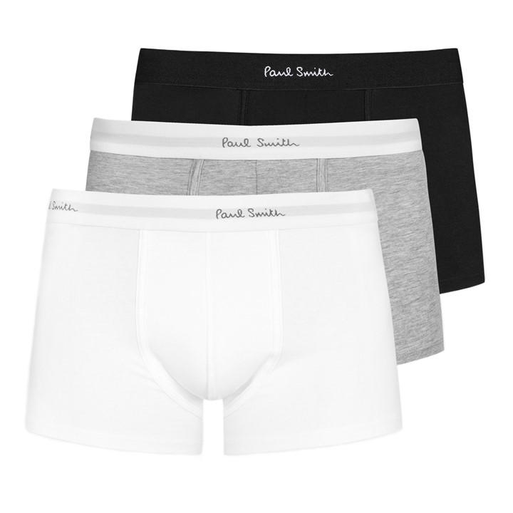 Paul Smith Men's Black 3-Pack Boxer Shorts Medium