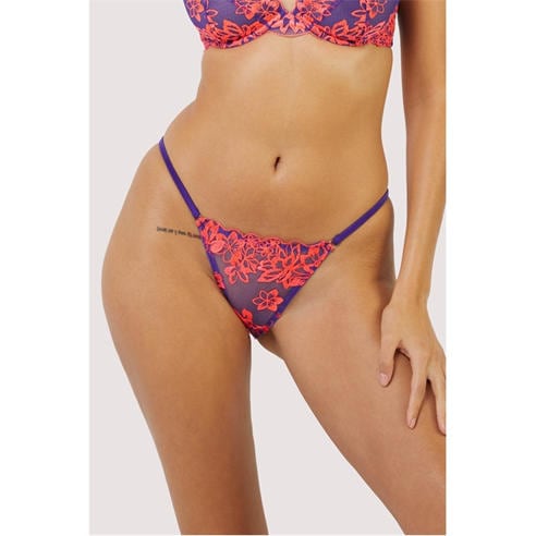 Playful Promises - Ada Blossom Purple & Neon Brief