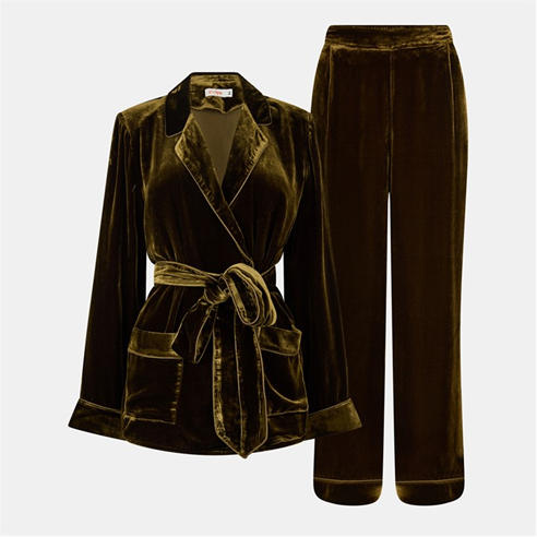 ITS 9PM - Women's Pamela V Long Sleeve Pyjama Set