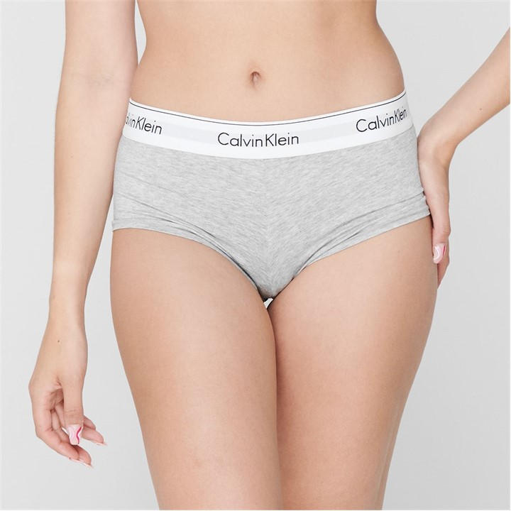 Calvin Klein Boy Shorts - Grey