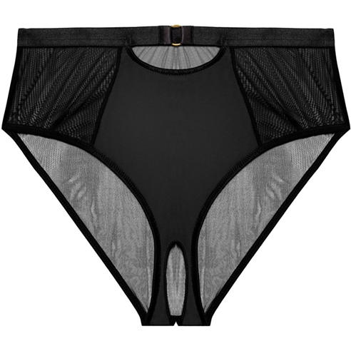 Playful Promises - Kristina Black Ouvert High Waist Brief